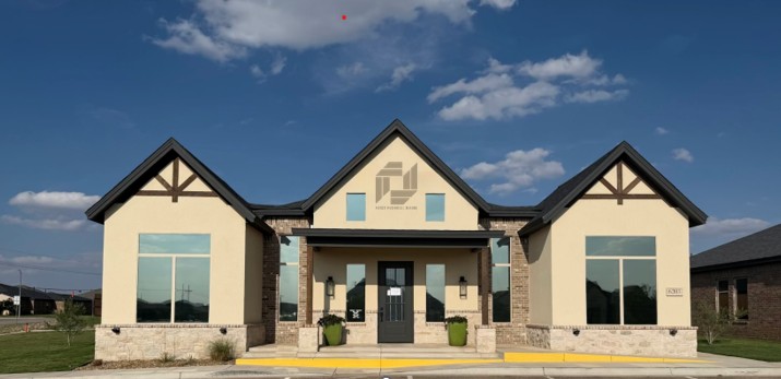 Front of an office building